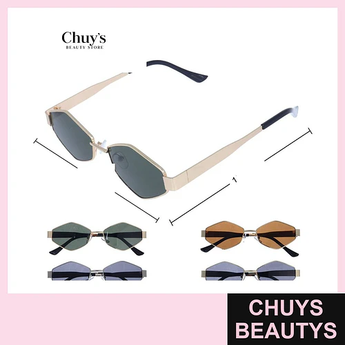 Lentes de Sol Estilo Octagonal - Chuys Beautys | Chuys Beautys