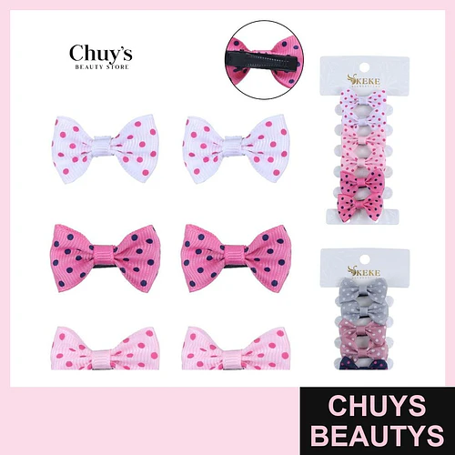 Set de colet con lazos 6 piezas - Chuys Beautys | Chuys Beautys
