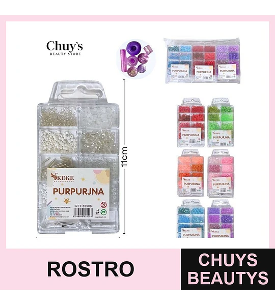Polvo para Uñas Multicolor