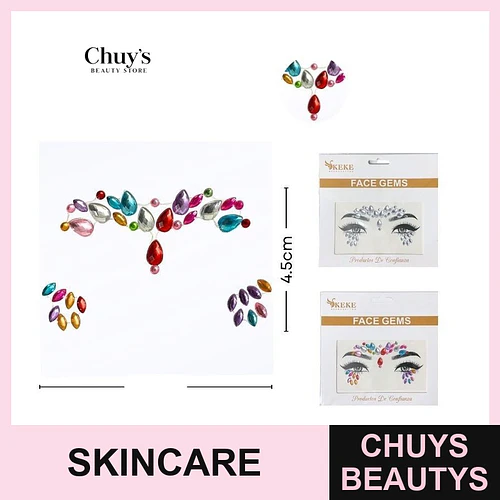 Stickers Faciales Brillantes - Chuys Beautys | Chuys Beautys