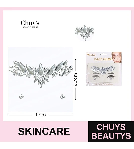 Stickes Faciales Brillantes