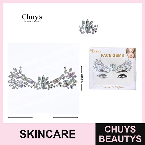 Stickers Faciales Brillantes - Chuys Beautys | Chuys Beautys