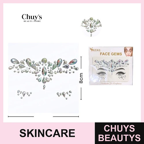 Stickers Faciales Brillantes - Chuys Beautys | Chuys Beautys