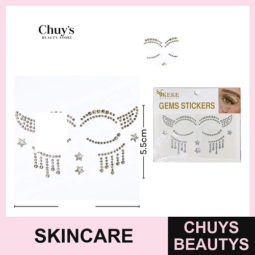 Stickers Faciales Brillantes - Chuys Beautys | Chuys Beautys