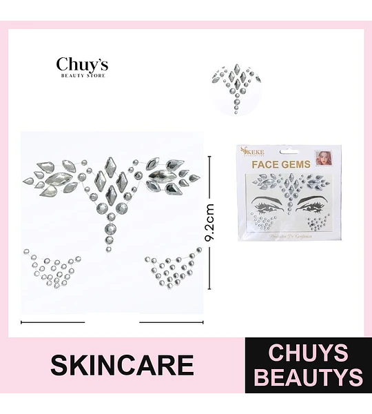 Stickes Faciales Brillantes
