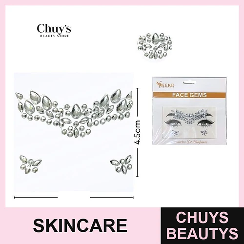 Stickers Faciales Brillantes - Chuys Beautys | Chuys Beautys