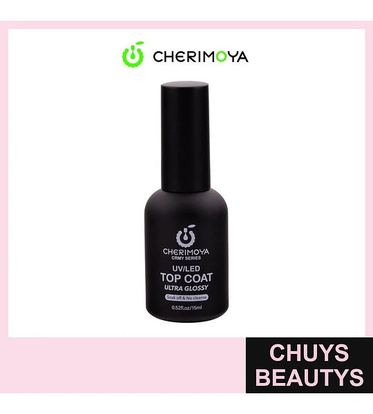 Top Coat UV/LED Ultra Brillante Cherimoya Soak Off 15ml