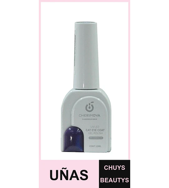 Esmalte Gel UV/LED Efecto Ojo de Gato Cherimoya Tono CH083-003