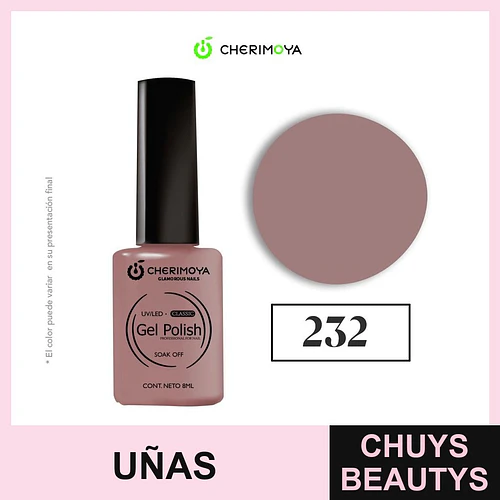 Esmalte Gel Polish UV/LED Classic N°232 Cherimoya 8ml - Chuys Beautys | Chuys Beautys