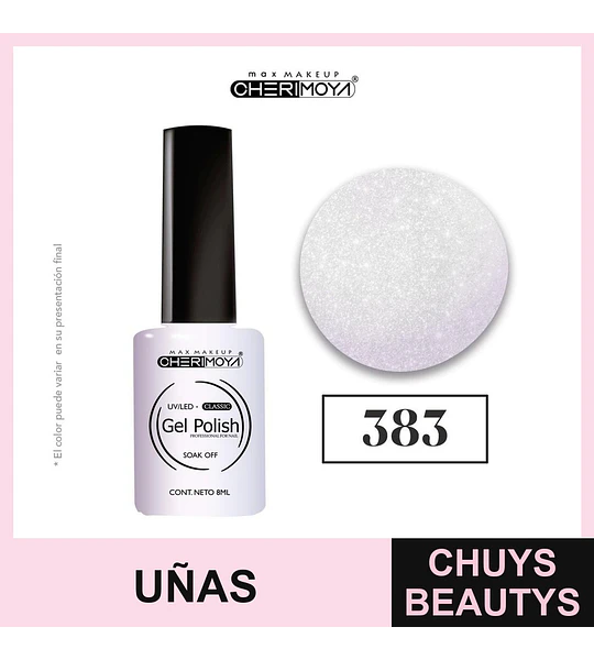 Gel Polish Cherimoya 383 Soak Off UV/LED Classic 8ml