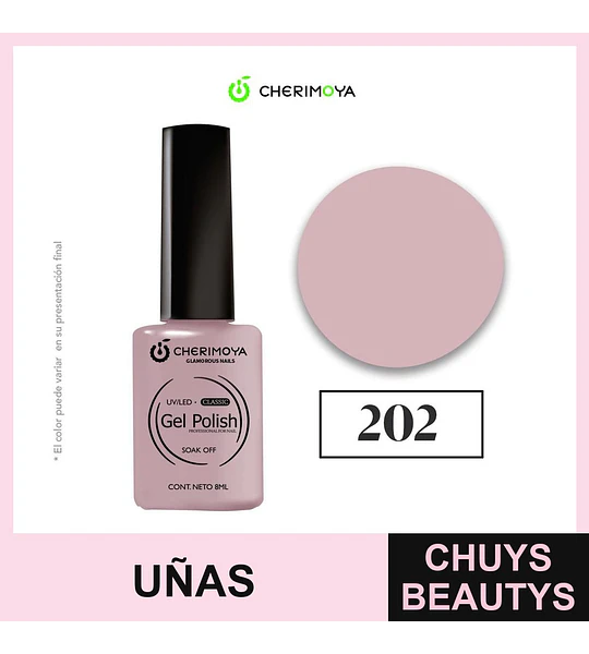 Esmalte Gel Polish Classic 202 8ml Cherimoya