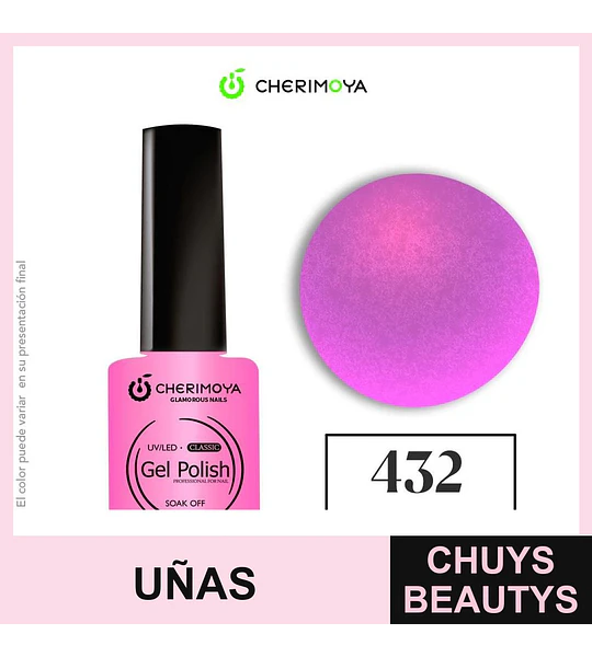 Gel Polish Classic UV/LED Soak Off 8ml Cherimoya 432