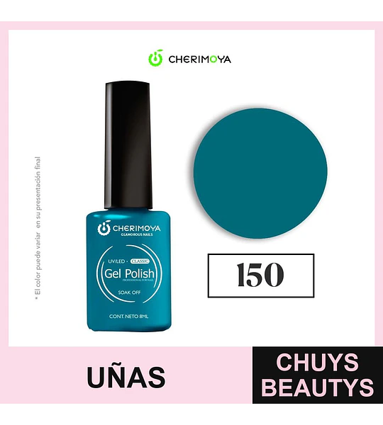 Esmalte Gel Polish Classic 150 UV/LED Cherimoya 8ml