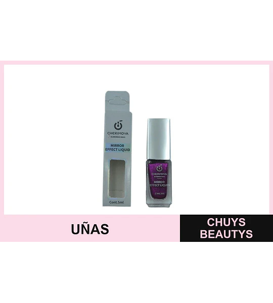 Esmalte Efecto Espejo Cherimoya Mirror Effect Liquid 5ml