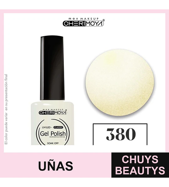 Esmalte Gel Polish Classic Soak Off 380 Cherimoya 8ml