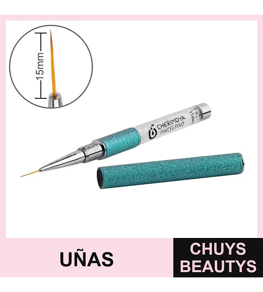 Pincel fino para uñas Cherimoya 15mm