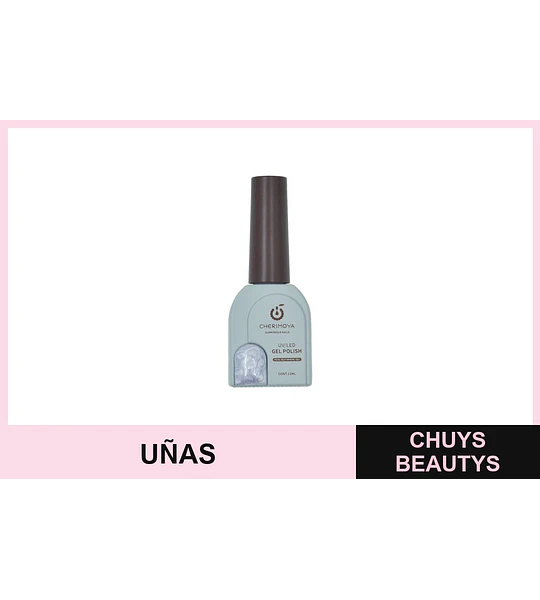 Esmalte Gel UV/LED Cherimoya efecto mármol 12ml
