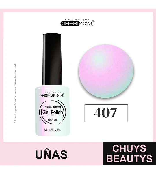 Gel Polish Classic UV/LED Soak Off 8ml Cherimoya 407