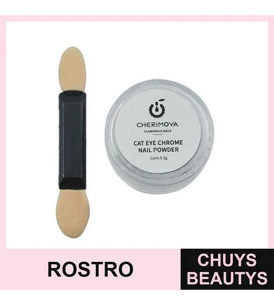 Polvo para Uñas Cat Eye Chrome Cherimoya 0.2g