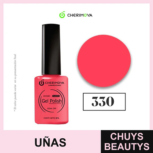 Gel Polish UV/LED Classic 330 Soak Off Cherimoya 8ml - Chuys Beautys | Chuys Beautys