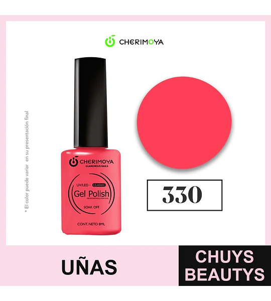 Gel Polish UV/LED Classic 330 Soak Off Cherimoya 8ml