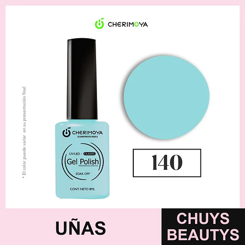 Esmalte Gel Polish Classic 140 Celeste Cherimoya 8ml - Chuys Beautys | Chuys Beautys