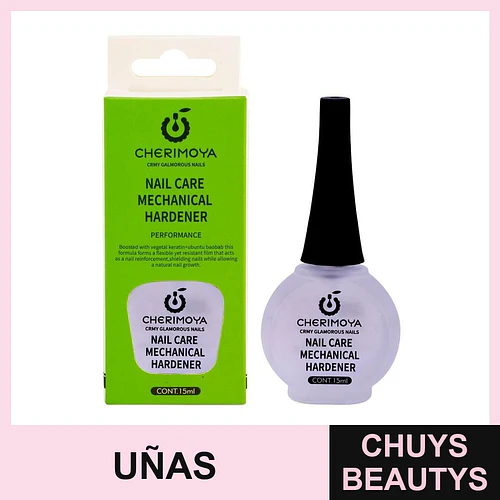 Fortalecedor Mecánico para Uñas Nail Care Mechanical Hardener 15ml Cherimoya - Chuys Beautys | Chuys Beautys