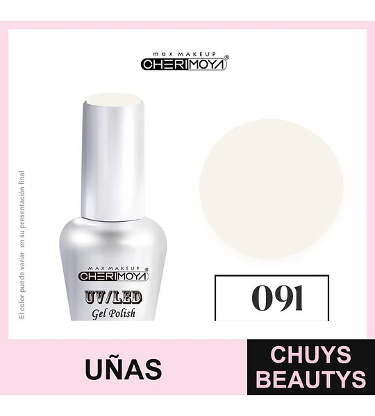 Esmalte Gel Polish UV/LED Cherimoya 091 Soak Off 15ml