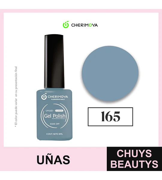 Esmalte Gel Polish Cherimoya 165 Soak Off 8ml