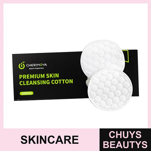 Algodón Limpieza Facial Premium Cherimoya 100 Piezas - Chuys Beautys | Chuys Beautys