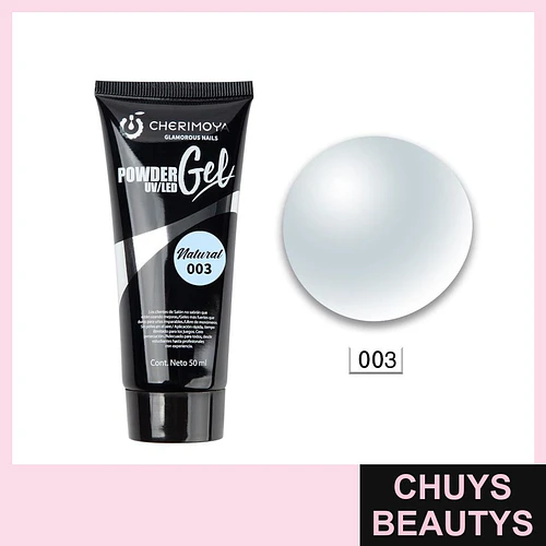 Gel UV/LED Powder Natural 003 Cherimoya 50 ml - Chuys Beautys | Chuys Beautys