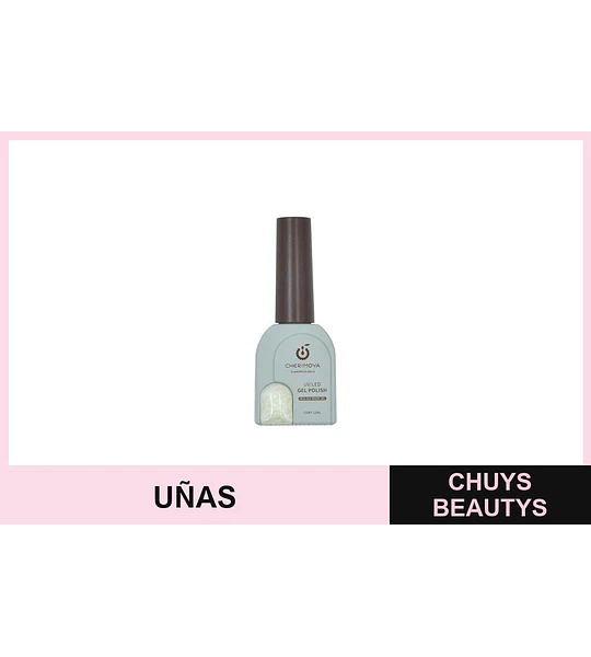 Esmalte Gel UV/LED Cherimoya "Pearl White" 12ml