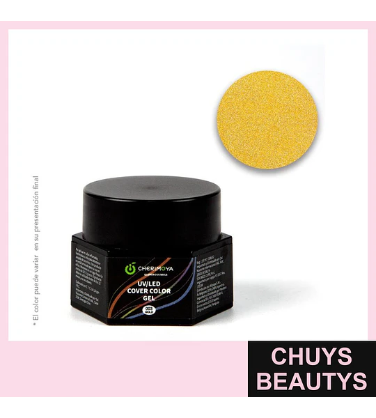 Gel UV/LED Cover Color 003 Gold Cherimoya