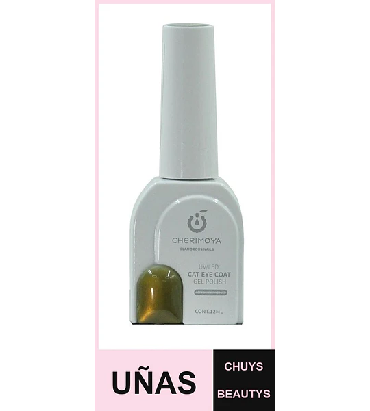 Esmalte Gel Cat Eye UV/LED Cherimoya BH083-010 Cont.12ml