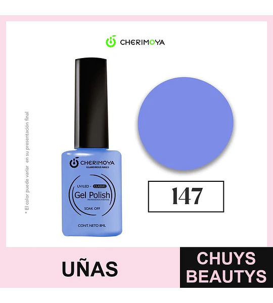 Gel Polish Cherimoya Classic 147 UV/LED Soak Off 8ml