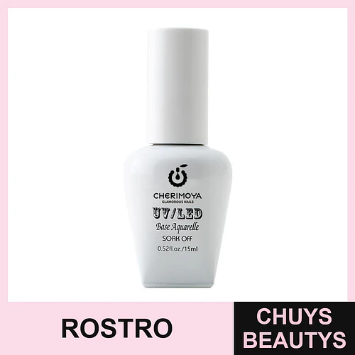 Base Aquarelle UV/LED Soak Off Cherimoya 15ml - Chuys Beautys | Chuys Beautys