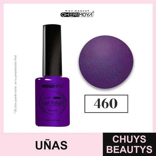 Gel Polish UV/LED Classic Soak Off 460 Cherimoya 8ml - Chuys Beautys | Chuys Beautys