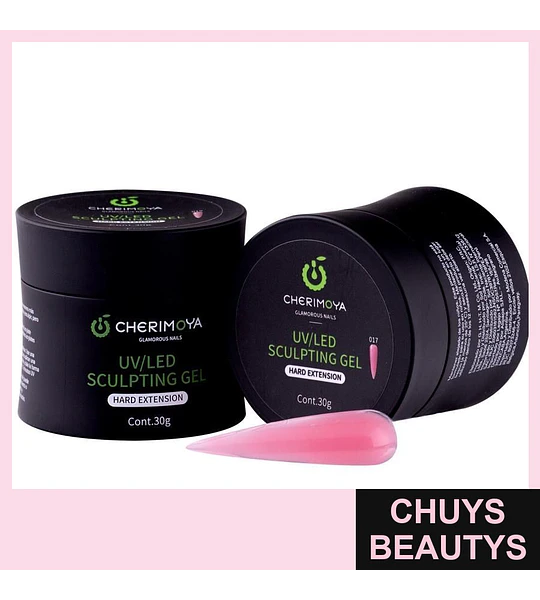 Gel Esculpidor UV/LED Hard Extension Rosa 30g Cherimoya