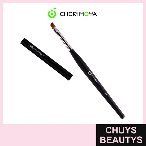 Pincel plano para gel Cherimoya profesional 6# - Chuys Beautys | Chuys Beautys