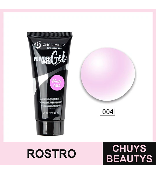 Gel en Polvo UV/LED Nude 004 Cherimoya Glamorous Nails 50ml