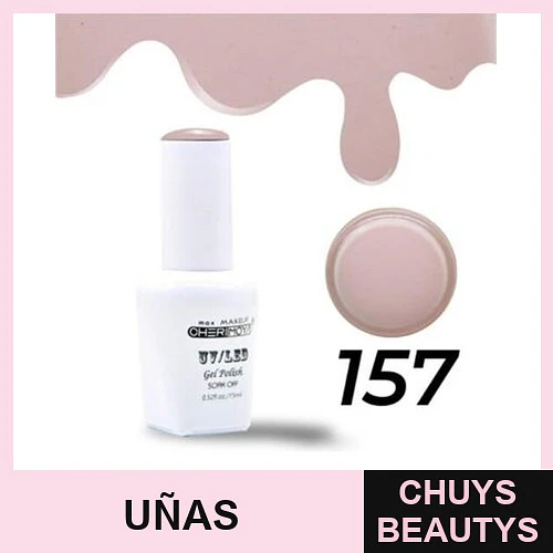 Esmalte Gel UV/LED Soak Off 157 Cherimoya - Chuys Beautys | Chuys Beautys
