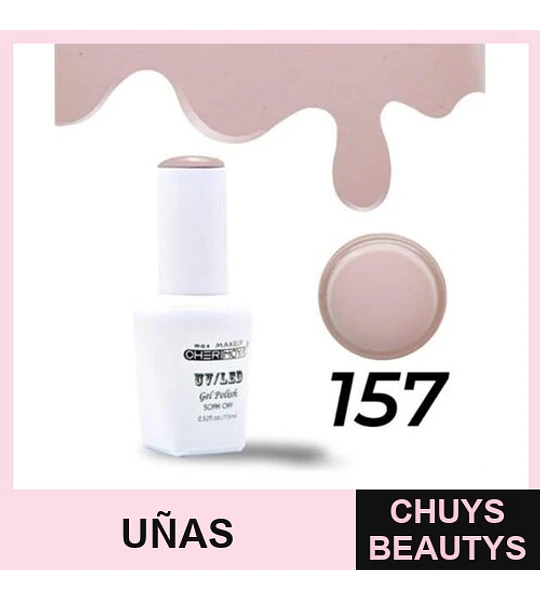 Esmalte Gel UV/LED Soak Off 157 Cherimoya