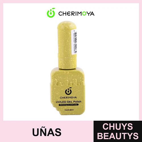 Esmalte Gel UV/LED Cherimoya Color Helado Refrescante 8ml - Chuys Beautys | Chuys Beautys
