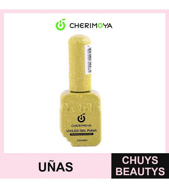 Esmalte Gel UV/LED Cherimoya Color Helado Refrescante 8ml