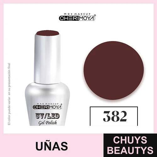 Esmalte Gel UV/LED Soak Off 382 Cherimoya 15ml - Chuys Beautys | Chuys Beautys