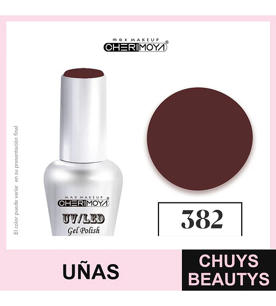 Esmalte Gel UV/LED Soak Off 382 Cherimoya 15ml