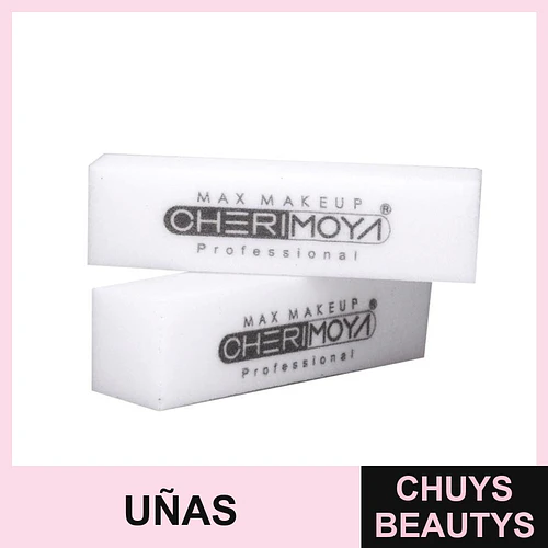 Lima de uñas profesional Cherimoya blanca - Chuys Beautys | Chuys Beautys