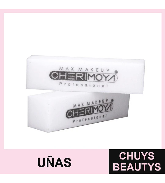 Lima de uñas profesional Cherimoya blanca