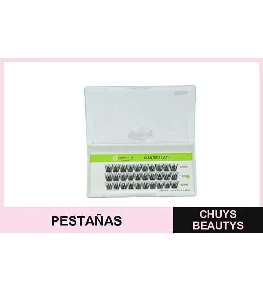 Pestañas postizas Cherim-Ya Clusters Lash 12mm