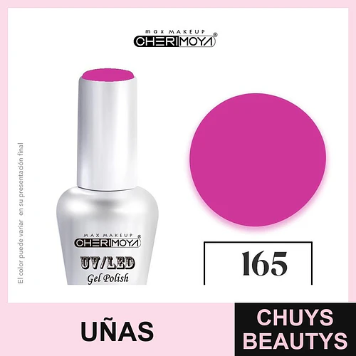 Esmalte Gel UV/LED Soak Off 165 Cherimoya 15ml - Chuys Beautys | Chuys Beautys